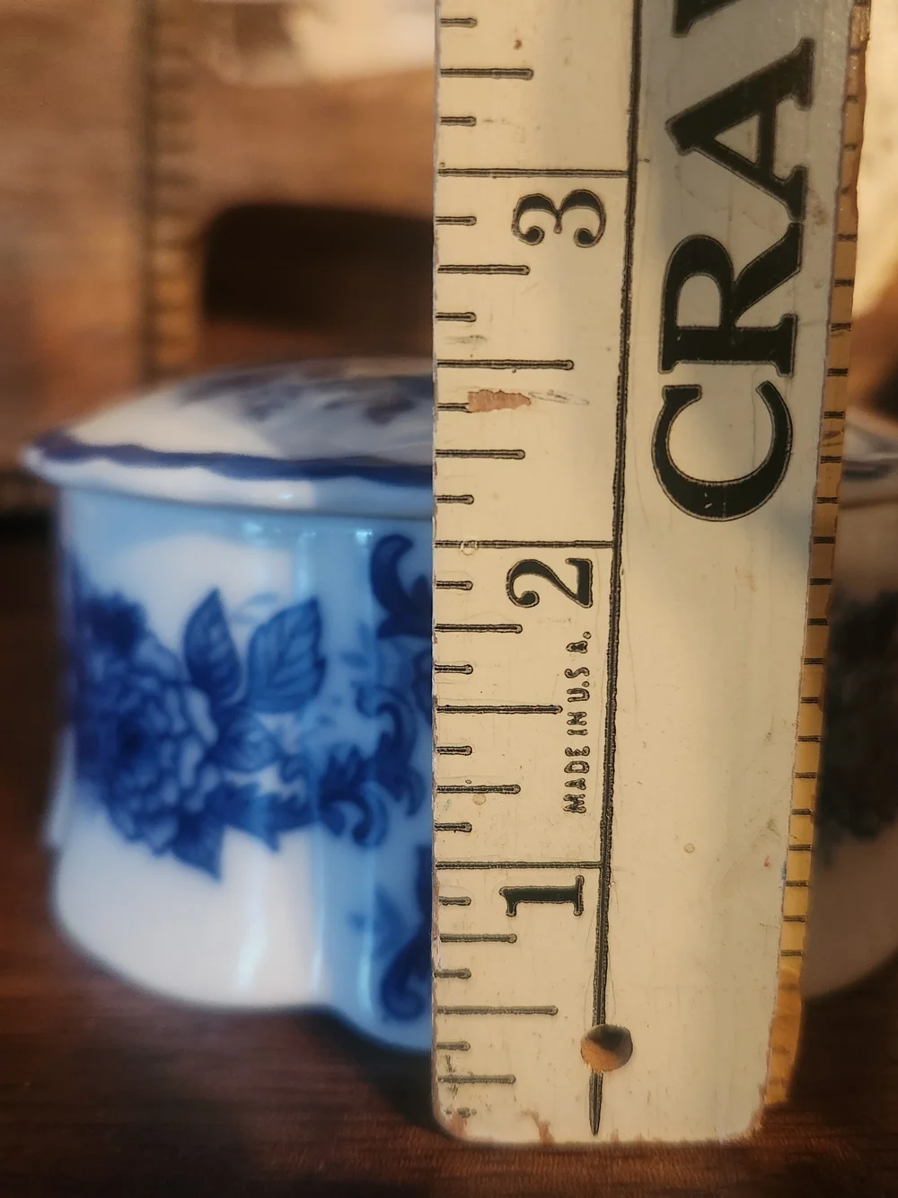 Blue Chinoiserie Trinket Box